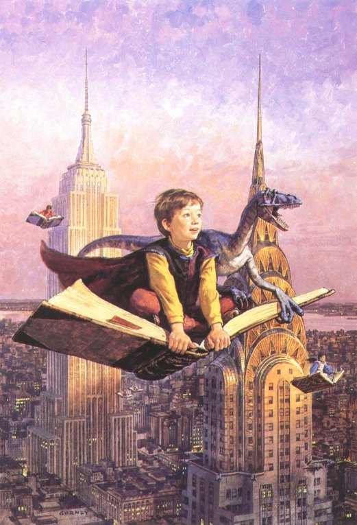 James Gurney's impossible dinotopia